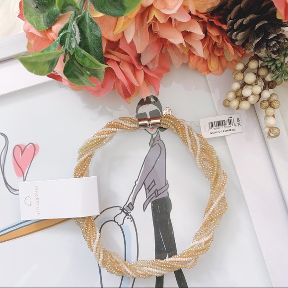 Stella&Ruby Multi Strand Beaded Necklace - Picture 2 of 4